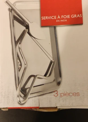 Service à foie gras en inox, 3 pièces, neuf, zustand: Neu, mit Etikett, 6,00 €, 7,00 € inklusive Vinted-Käuferschutz