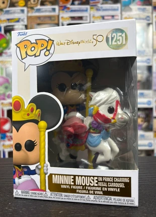 Funkopop Walt Disney World 50 ans - Minnie Mousse Carrousel #1251 - Très bon état, marca: Funko Pop, estado: Muito bom, tamanho: Prematuro, até 44 cm, €14.00, €15.40 inclui Proteção do Comprador