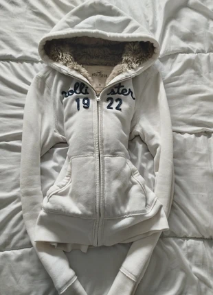 2000s rare gilet Hollister blanc taille M intérieur fourrure - vintage y2k Gothique grunge, marque: Hollister, état: Très bon état, taille: M / 38 / 10, 59,99 €, 63,69 € Protection acheteurs incluse