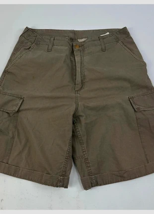Bermuda Cargo Carhartt Kaki Workwear – Taglia W32 ru, brand: Carhartt, condizioni: Ottime, taglia: IT 42 | W32, €30.10, €32.31 include la Protezione acquisti Pro