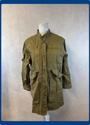 Trench militaire kaki à poches – Zara – Taille M – Lot MI13, brand: Zara, condition: Very good, size: M / 38 / 10, €12.20, €13.51 includes Buyer Protection Pro