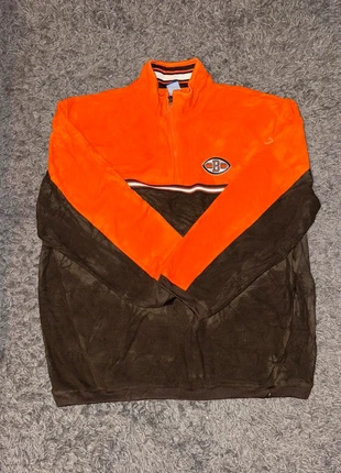 Polaire NFL Browns Football 1/4 Zip Orange Marron taille XL, marque: NFL, état: Très bon état, taille: XL, 14,99 €, 16,44 € Protection acheteurs incluse