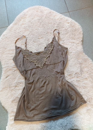 Y2K camisole vintage top, marca: Vintage Dressing, estado: Bueno, tamaño: S / 36 / 8, 16,50 €, 18,03 € Protección al comprador incluida