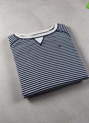 Pull col rond marinière Tommy Hilfiger | crème/noir | Taille S, marque: Tommy Hilfiger, état: Très bon état, taille: M, 17,00 €, 18,55 € Protection acheteurs incluse