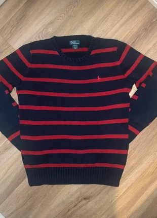 Navy and Red Ralph Lauren Knitted sweater, brand: Ralph Lauren, condition: Very good, size: S, £24.00, £25.90 includes Buyer Protection