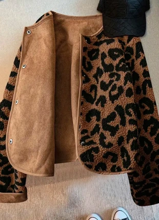 Veste sherpa léopard camel – rétro Y2K / hiver stylé, marque: y2k, état: Très bon état, taille: M / 38 / 10, 39,90 €, 42,60 € Protection acheteurs incluse