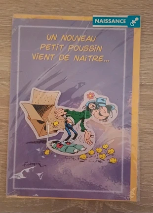 Carte Gaston lagaffe, marque: Gaston Lagaffe, état: Neuf sans étiquette, 1,50 €, 2,28 € Protection acheteurs incluse