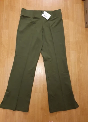 Luxe groene flair broek van Jansen Amsterdam in xxl, marque: Jansen Amsterdam, état: Neuf avec étiquette, taille: XXL / 44 / 16, 59,00 €, 62,65 € Protection acheteurs incluse