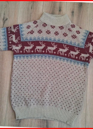 Pull en laine d'hiver vintage Homme années 80-90 made in France, brand: Vintage Dressing, condition: Very good, size: L, €24.90, €26.85 includes Buyer Protection Pro