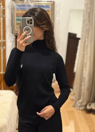 Ralph Lauren Classic Black Turtleneck, marca: Ralph Lauren, estado: Novo com etiquetas, tamanho: L / 40 / 12, €90.00, €95.20 inclui Proteção do Comprador