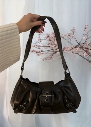 Sac à main bandoulière marron, brand: Boutique indépendante, condition: Very good, €18.99, €20.64 includes Buyer Protection