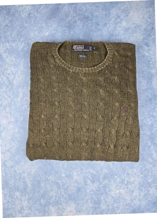 polo ralph lauren pull vert maille torsadée col rond homme taille L “71A”, marca: Ralph Lauren, estado: Muito bom, tamanho: L, €49.00, €52.15 inclui Proteção do Comprador Pro