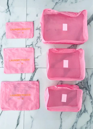 Set de 6 organisateurs de voyage imperméables / sacs de voyage / pochettes de valise, marke: colorful life, zustand: Neu, mit Etikett, 8,00 €, 9,10 € inklusive Vinted-Käuferschutz