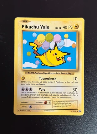 Pikachu Volo, brand: Pokémon, condizioni: Ottime, €10.00, €11.20 include la Protezione acquisti