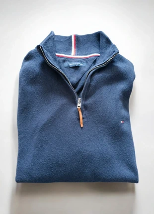 Pull Col Camionneur 1/4 Zip Tommy Hilfiger Coton Bleu Marine T.L - Très Bon État, brand: Tommy Hilfiger, condition: Very good, size: L, €34.00, €36.40 includes Buyer Protection