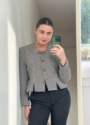 Vintage 80s french wool blazer, marque: Vintage Love, état: Très bon état, taille: S / 36 / 8, 22,00 €, 23,80 € Protection acheteurs incluse