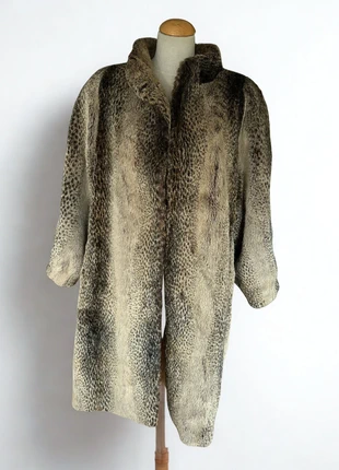 Manteau vintage fausse fourrure Paris, brand: Michel Alexis, condition: Very good, size: XL / 42 / 14, €55.00, €58.45 includes Buyer Protection Pro