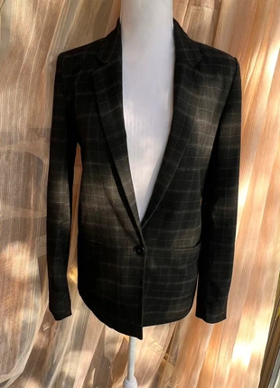 Blazer à carreaux Pimkie, staat: Heel goed, maat: XS / 34 / 6, € 5,00, € 5,95 inclusief Kopersbescherming
