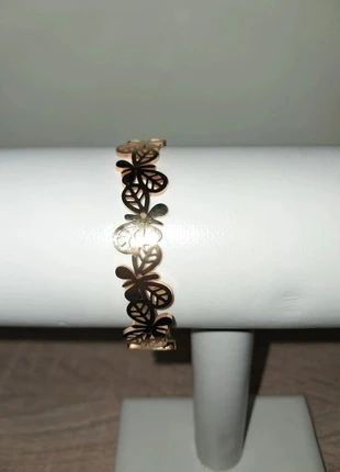 Pulsera de acero inoxidable dorada adaptable, brand: Local, condizioni: Nuovo con cartellino, €3.50, €4.38 include la Protezione acquisti