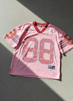 Maillot rose oversize – style sport rétro, brand: Eighty Club, condizioni: Ottime, taglia: M / IT 42 / EU 38, €39.90, €42.60 include la Protezione acquisti