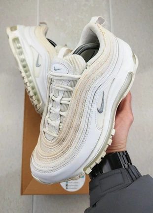 Baskets Sneackers Nike Air Max 97 << White & Wolf Grey >> Taille 36.5, brand: Nike, condizioni: Ottime, taglia: 36.5, €50.00, €53.20 include la Protezione acquisti Pro
