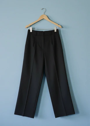 COS – Brand New! Premium & Elegant Black Straight-Leg Trousers – S 🌟💎, marque: COS, état: Neuf avec étiquette, taille: S / 36 / 8, 56,49 €, 60,01 € Protection acheteurs incluse