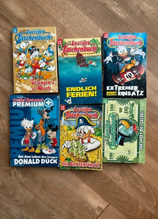 6 Lustige Taschenbücher, état: Bon état, 4,50 €, 5,43 € Protection acheteurs incluse