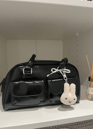 Sac Vintage cuir brillant Noir, marque: vintage paris, état: Neuf sans étiquette, 30,00 €, 32,20 € Protection acheteurs incluse