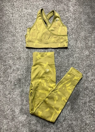 Ensemble Jaune/Vert Gymshark Adapt Camo Seamless Fitness Musculation, marca: Gymshark, estado: Muy bueno, tamaño: S / 36 / 8, 30,00 €, 32,20 € Protección al comprador incluida