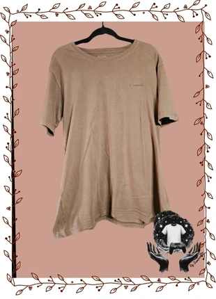 T-shirt Columbia Basique Hommes - Marron/Kaki - 100% Coton - Taille L, brand: Columbia, condition: Good, size: L, €5.00, €5.95 includes Buyer Protection Pro