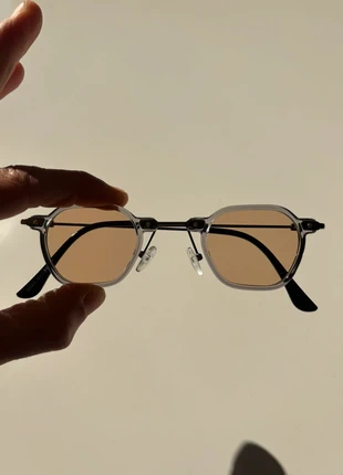 Lunettes de soleil Japonaises Fujitaro Yakooza extra light Crystal grey / Amber lents, brand: Fujitaro, condition: New without tags, €35.00, €37.45 includes Buyer Protection