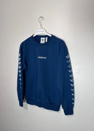Sweat Vintage Crewneck Adidas Bleu XS, marque: adidas, état: Très bon état, taille: XS, 5,00 €, 5,95 € Protection acheteurs incluse