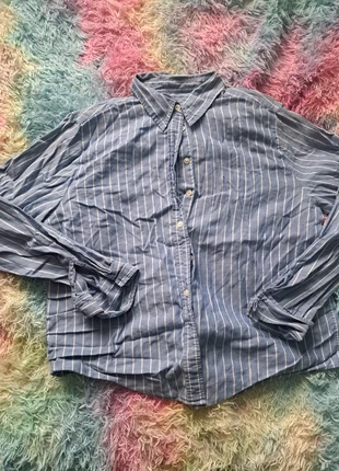 Talbots petite size 16 uk blue with white stripes smart formal cufflinks sleeves shirt party formal, brand: Talbots, condition: Very good, size: L / UK 16-18, £5.00, £5.95 includes Buyer Protection