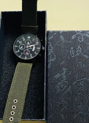 Brand new mens watch green black khaki, brand: no brand, condition: New with tags, size: One size, £7.25, £8.31 includes Buyer Protection