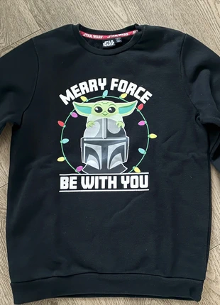 Trui kerst sweater SrarWars Grogu baby Yoda mt 152, brand: Star Wars, condizioni: Ottime, taglia: 12 anni / 152 cm, €5.00, €5.95 include la Protezione acquisti