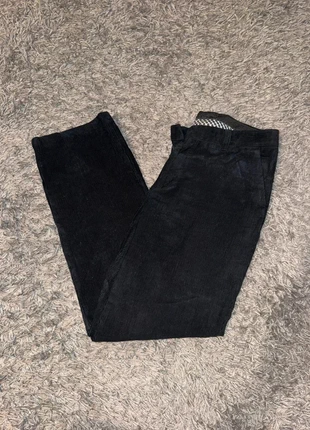 Pantalon En Velours Côtelé / Corduroy marine coton cotelé coupe slim taille W31 L32, marque: Vintage Dressing, état: Très bon état, taille: W31 | FR 40, 12,00 €, 13,30 € Protection acheteurs incluse