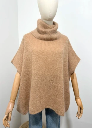 Pull mohair taupe, état: Neuf avec étiquette, taille: Taille unique, 38,00 €, 40,60 € Protection acheteurs (Pro) incluse