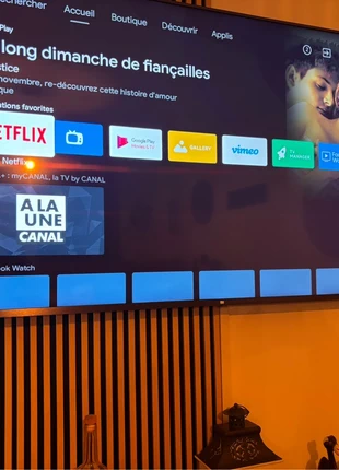 TV Xiaomi Mi tv 4S 65, L65M5-5ASP, Android TV – Télécommande + câble – Excellent état, marque: Xiaomi, état: Très bon état, 410,00 €, 431,20 € Protection acheteurs incluse