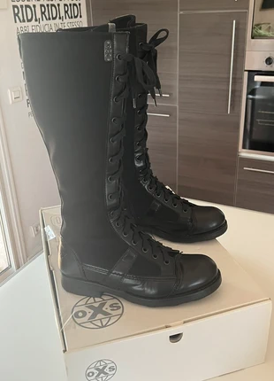 Superbes bottes hautes qualité cuir véritable noir marque Oxs parfait état, marque: oXs, état: Très bon état, taille: 36, 80,00 €, 84,70 € Protection acheteurs incluse