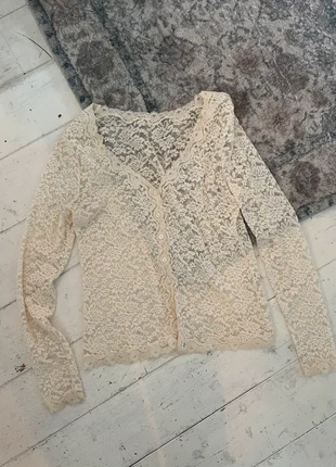 Lace cardigan, merk: Vintage Dressing, staat: Heel goed, maat: M / 38 / 10, € 15,00, € 16,45 inclusief Kopersbescherming