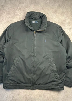 Veste Harrington doublée Ralph Lauren noire logo marine - taille L, brand: Ralph Lauren, condizioni: Ottime, taglia: L, €104.90, €110.85 include la Protezione acquisti Pro