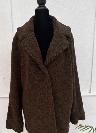 Chaqueta borreguito Rever Mile · Marrón oliva · Talla 46, marque: Local, état: Très bon état, taille: XXXL / 46 / 18, 22,00 €, 23,80 € Protection acheteurs incluse