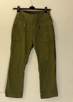 Pantaloni Ralph Lauren Fatigue Verde Kaki HBT, brand: Ralph Lauren, condizioni: Ottime, taglia: IT 40 | W30, €55.00, €58.45 include la Protezione acquisti