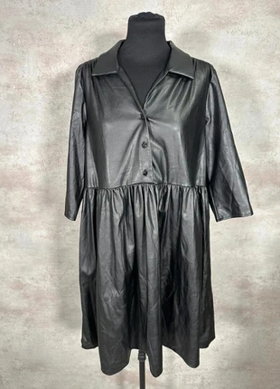 Robe les petites fleurs noir brillant, col taille S, marca: Les Petites Fleurs, estado: Novo com etiquetas, tamanho: S / 36 / 8, €8.00, €9.10 inclui Proteção do Comprador Pro