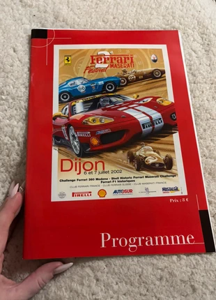 Programme officiel Ferrari Maserati Festival – Dijon 2002, marke: Ferrari, zustand: Sehr gut, 11,00 €, 12,25 € inklusive Vinted-Käuferschutz