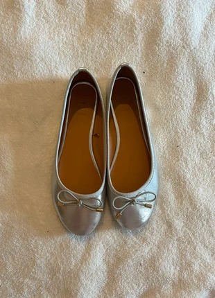 silver ballet flats, marca: SeaSide, estado: Muito bom, tamanho: 37, €8.50, €9.63 inclui Proteção do Comprador