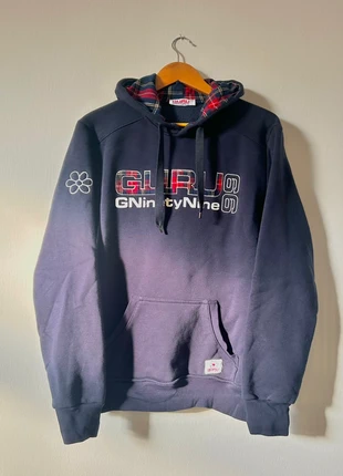 Guru GNinetyNine Hoodie – Navy, Tartan Hood Detai, marque: Vintage Dressing, état: Neuf sans étiquette, taille: XL, 20,00 €, 21,70 € Protection acheteurs incluse