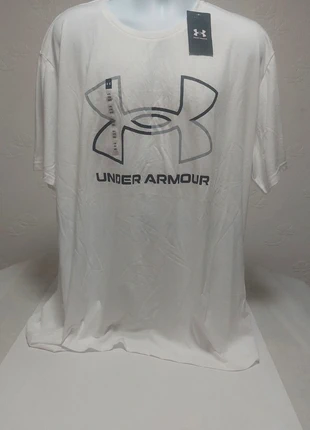 Under Armour white logo t-shirt men’s 4XL loose fit activewear top, brand: Under Armour, condition: New with tags, size: 4XL, £18.00, £19.60 includes Buyer Protection