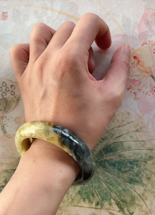 Jonc en jade de Xiuyan, brand: Jade, condition: New without tags, €9.50, €10.68 includes Buyer Protection