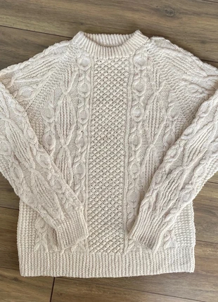 Vintage Unisex Oversized Aran Knit Sweater, brand: Vintage Dressing, condizioni: Ottime, taglia: XL / IT 46 / EU 42, €8.50, €9.63 include la Protezione acquisti